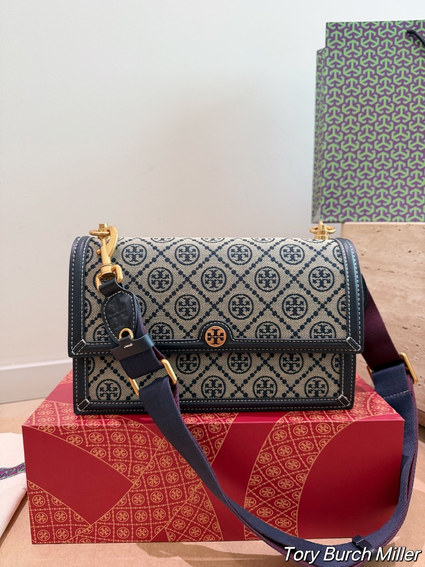 Tory Burch Monogram Handbag
