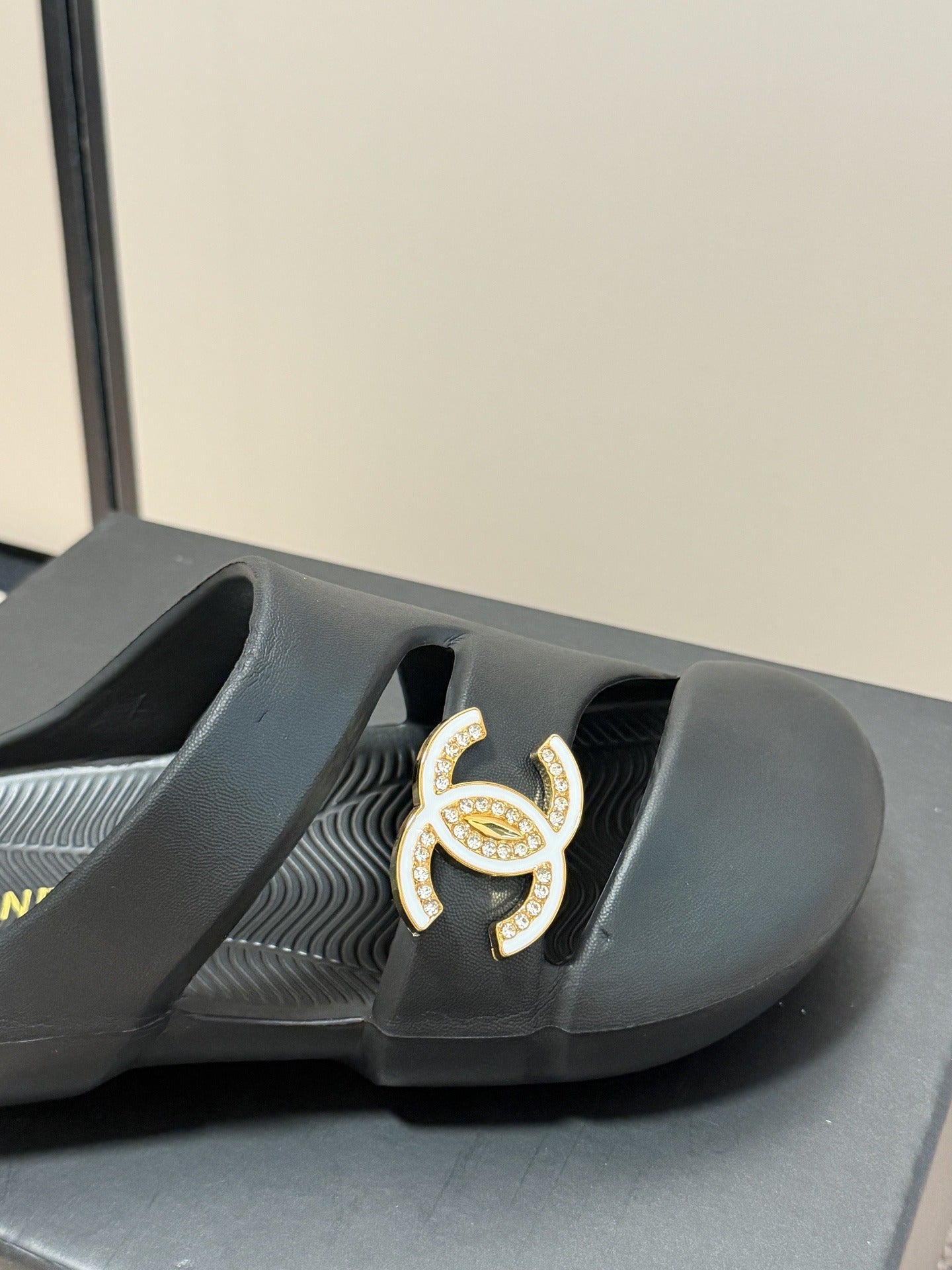Chanel Vintage-Finish Sandals