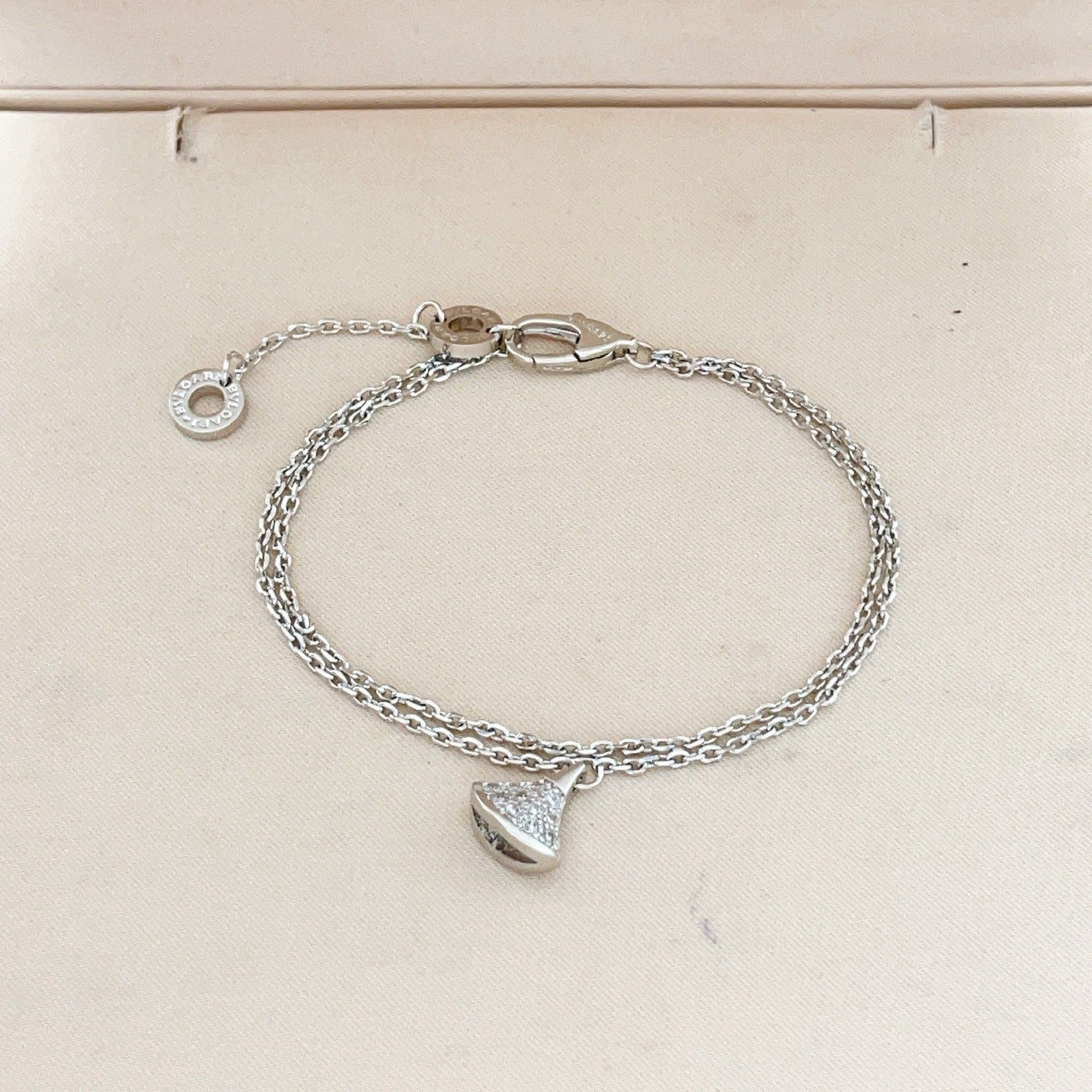 Bvlgari Silver Brass Bracelet
