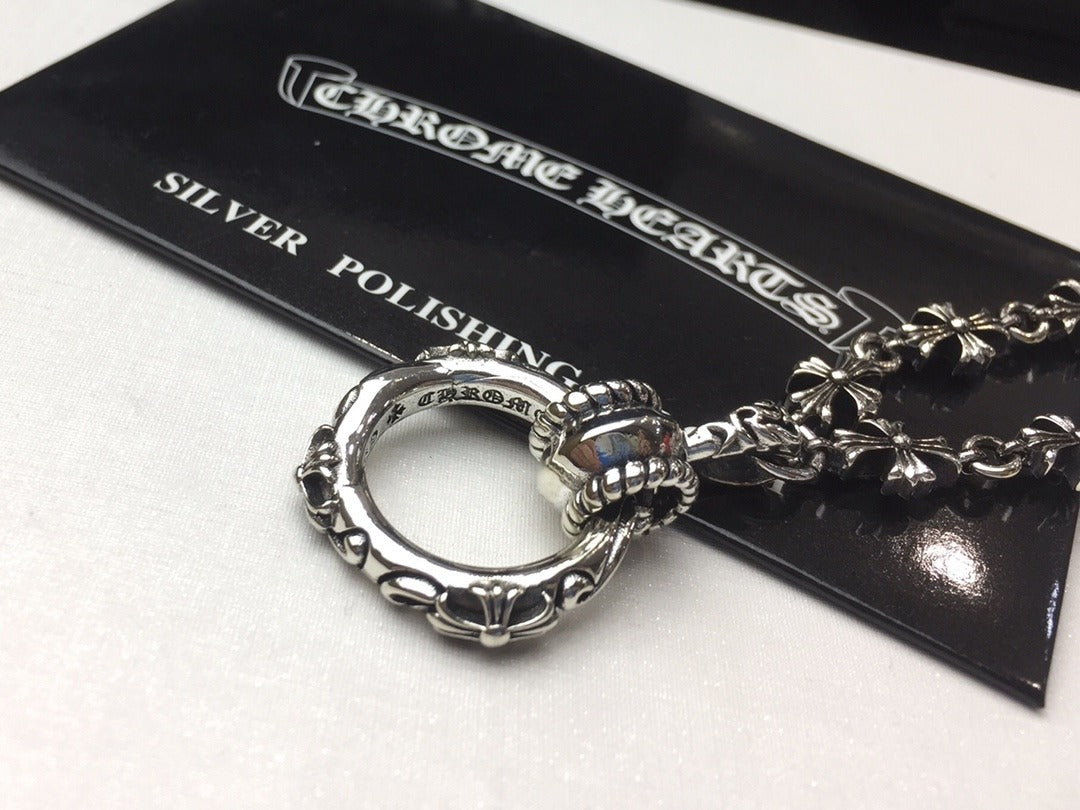 Chrome Hearts Hoop Necklace