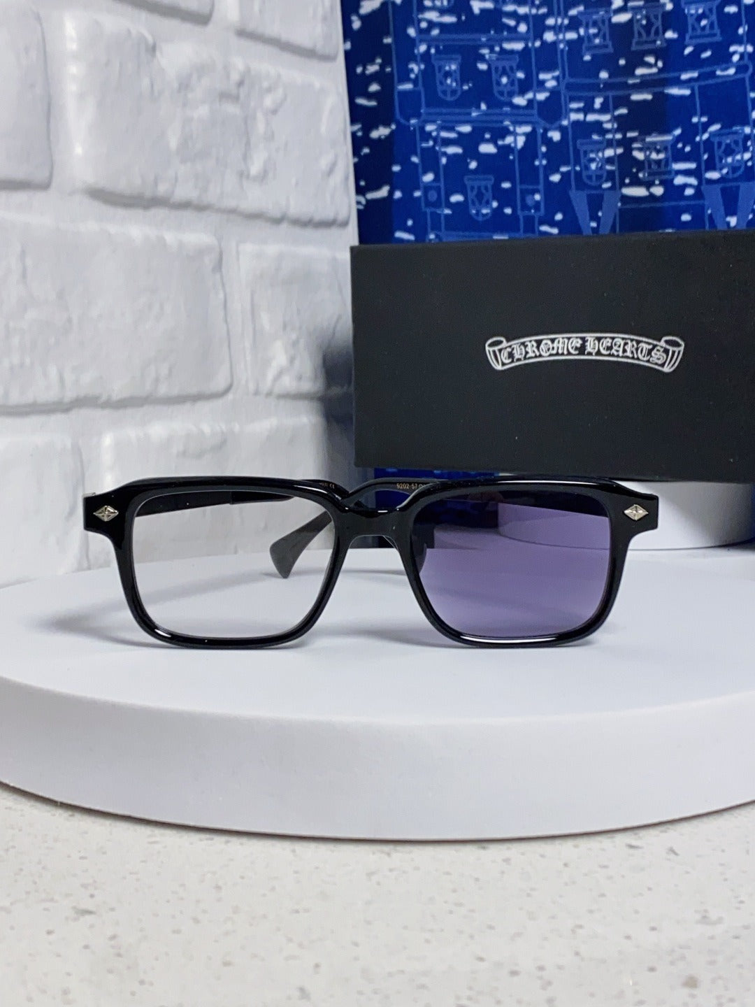 Chrome Hearts Vintage-Finish Sunglasses