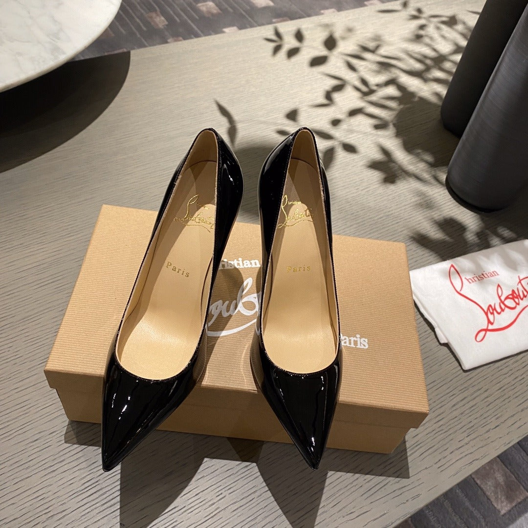 Christian Louboutin Lambskin Leather Heels