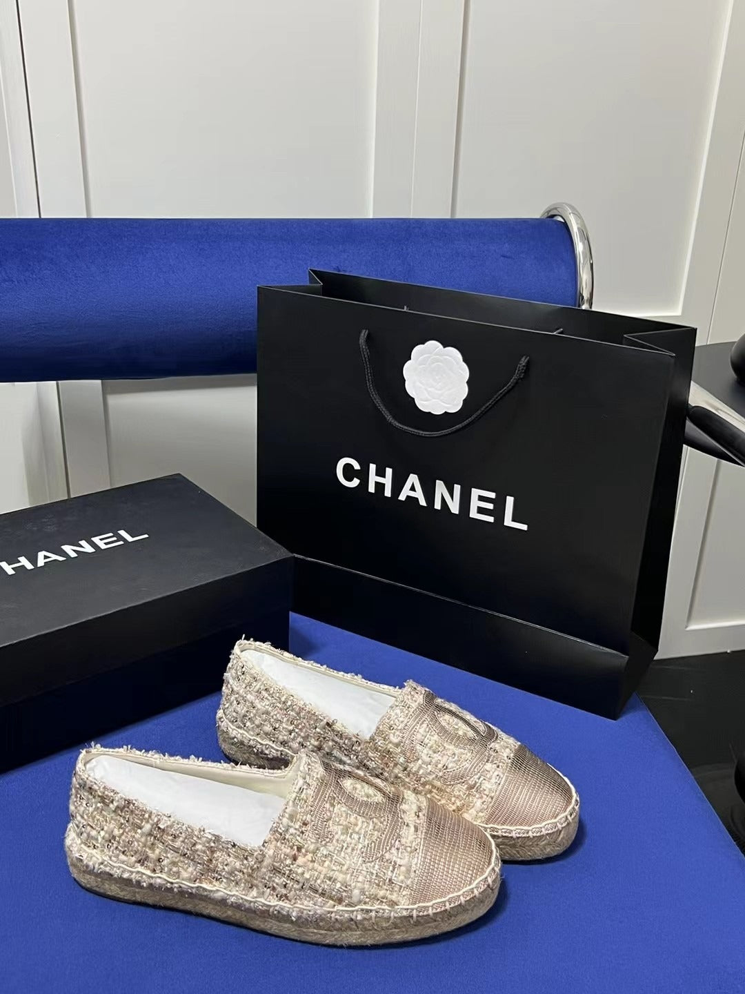 Chanel Canvas Shoes