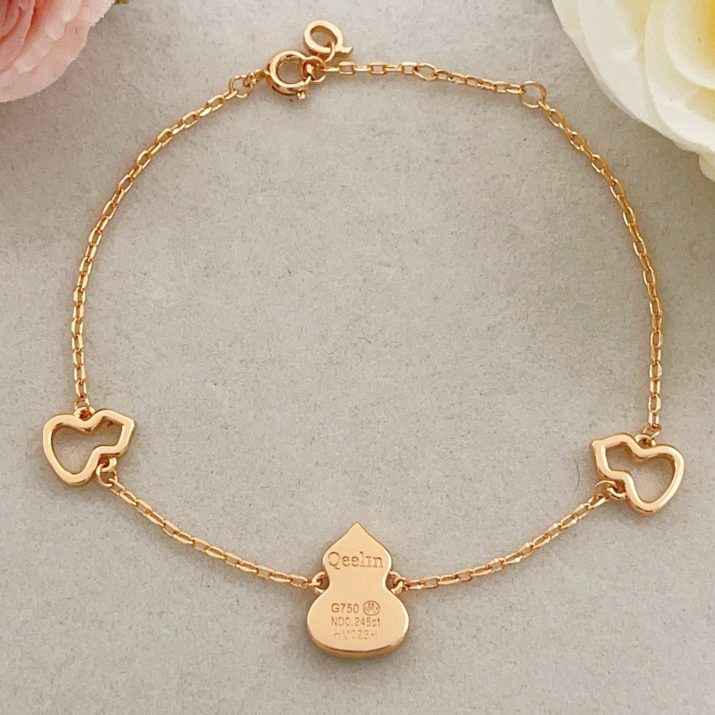 Qeelin Brass Bracelet