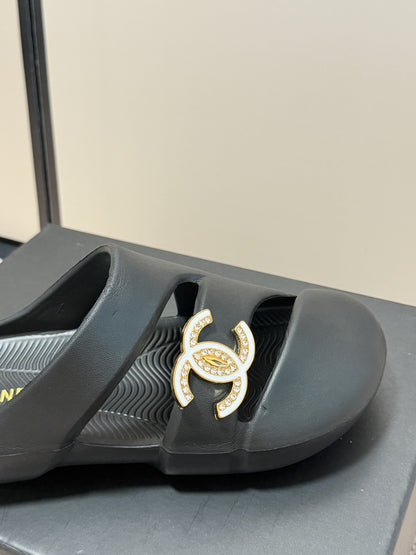 Chanel Vintage-Finish Sandals