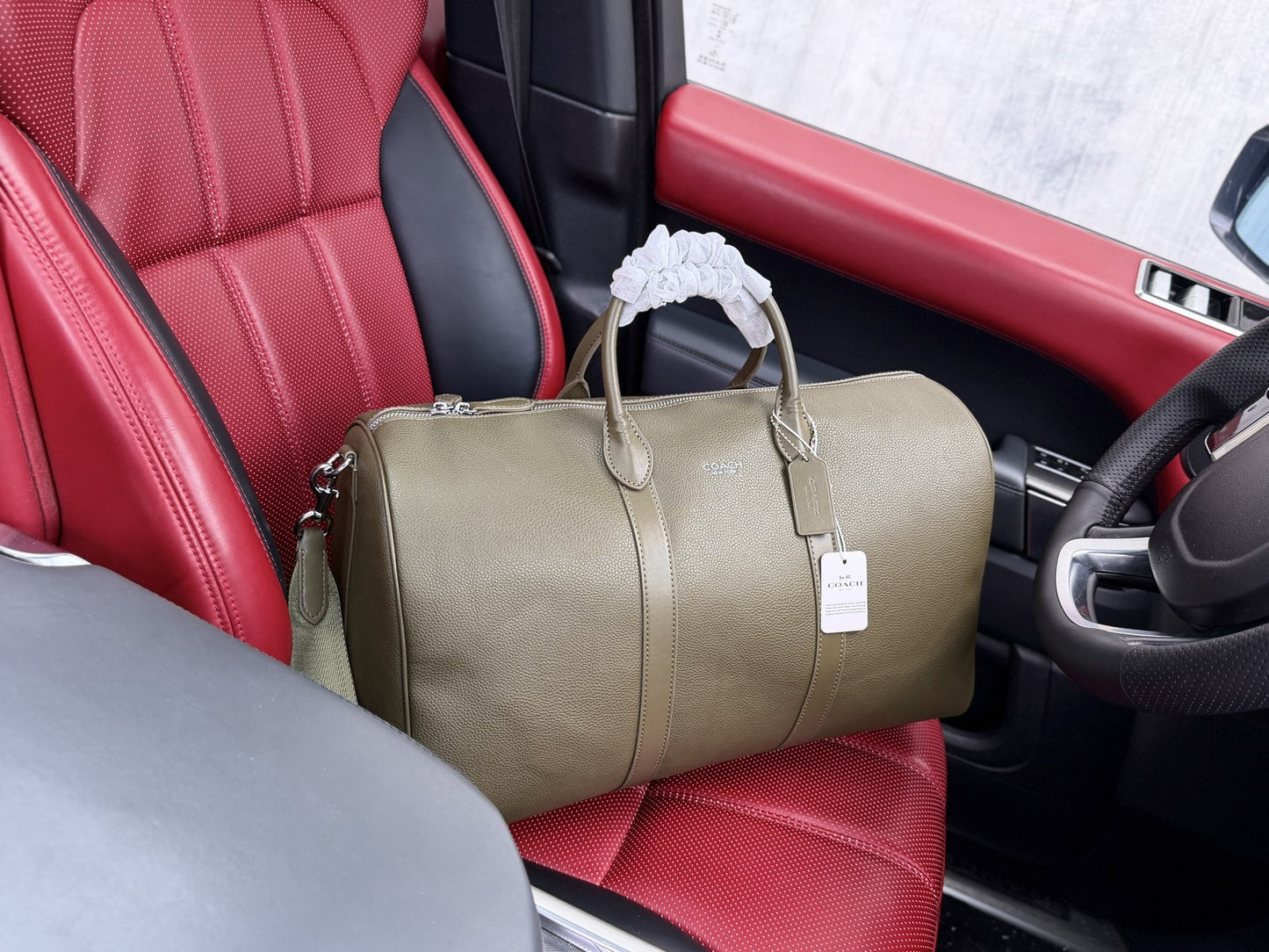 Coach Logo Travel Bag