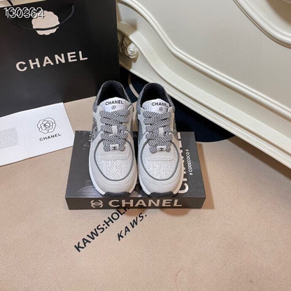 Chanel Leather Logo Shoes