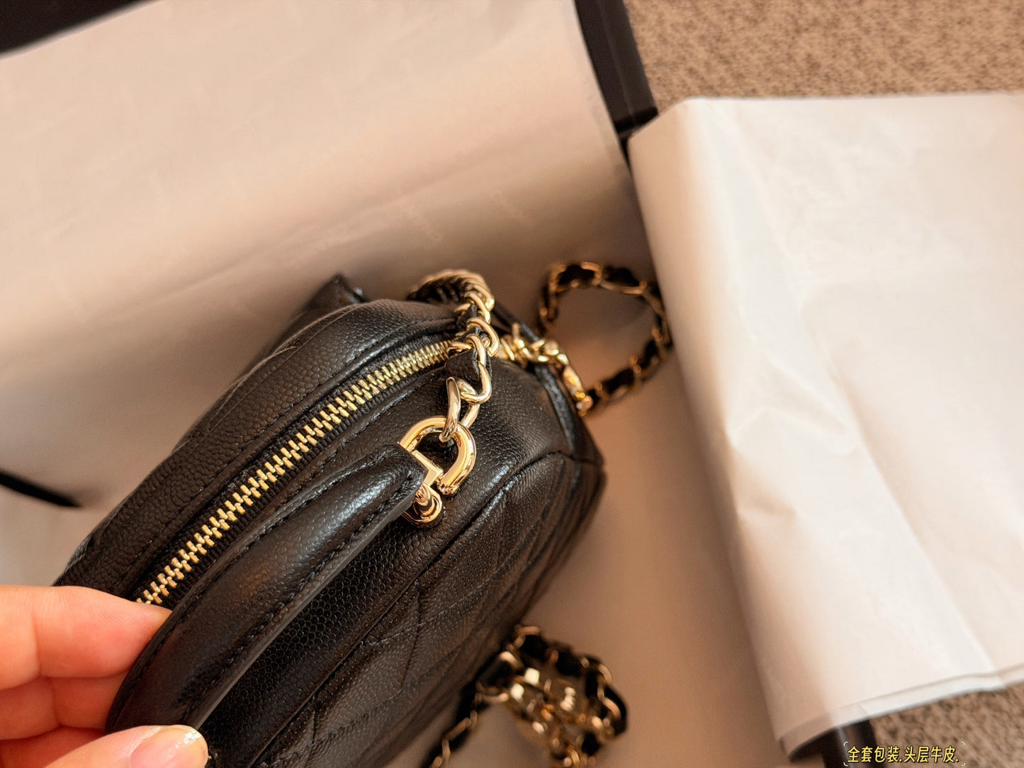 Chanel Leather Backpack