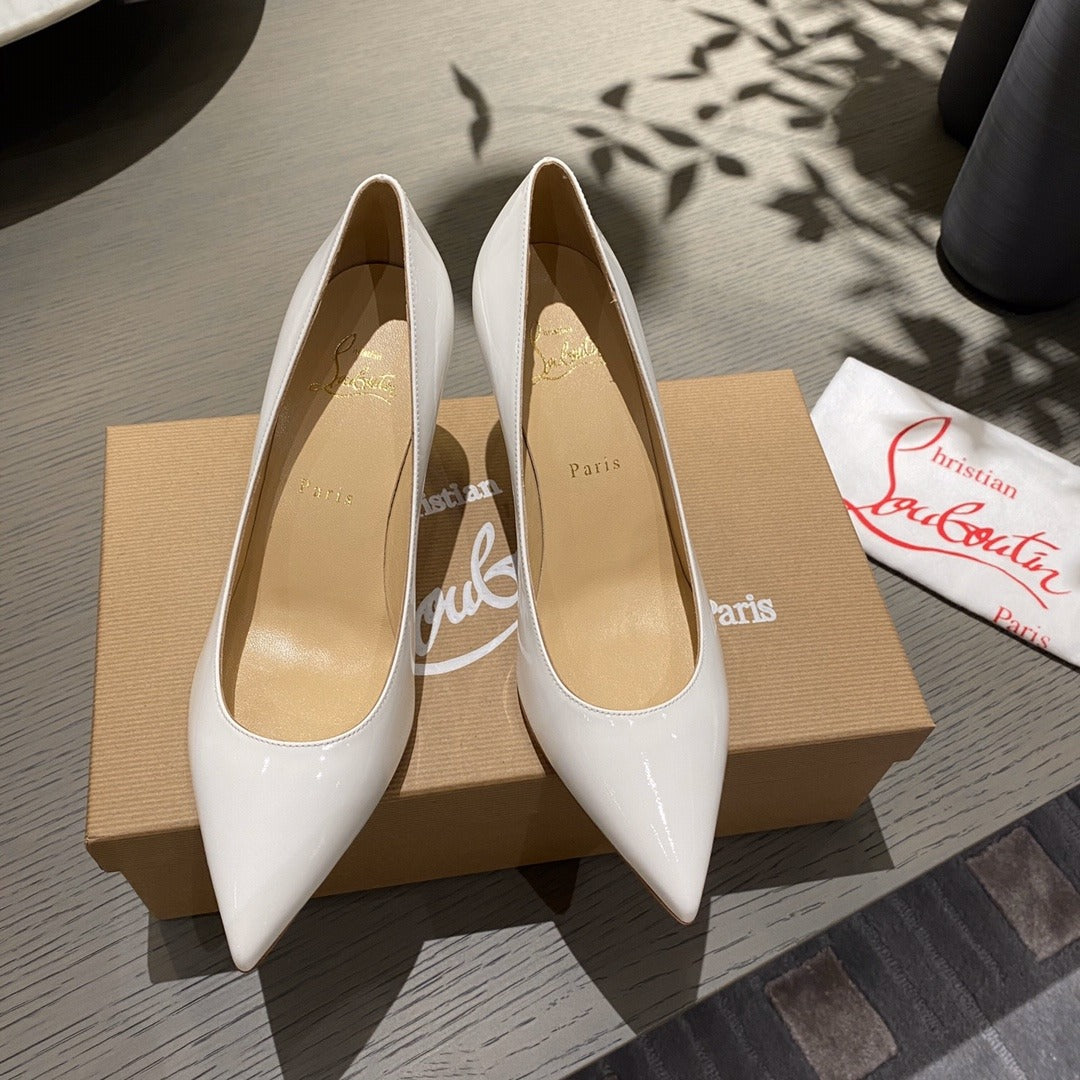 Christian Louboutin Lambskin Leather Heels