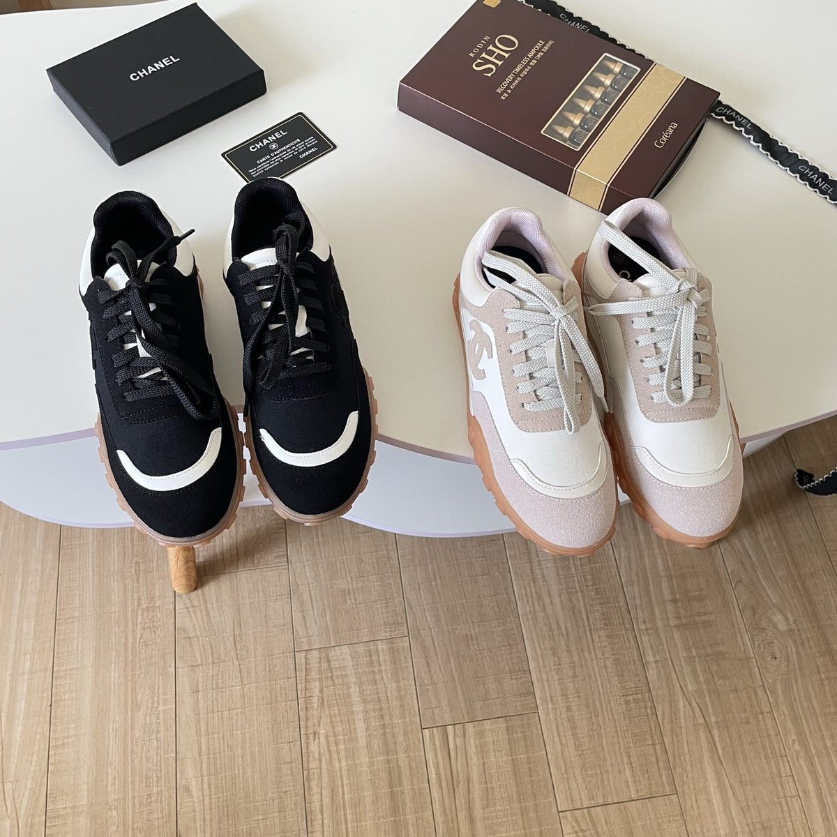 Chanel Leather Sneakers