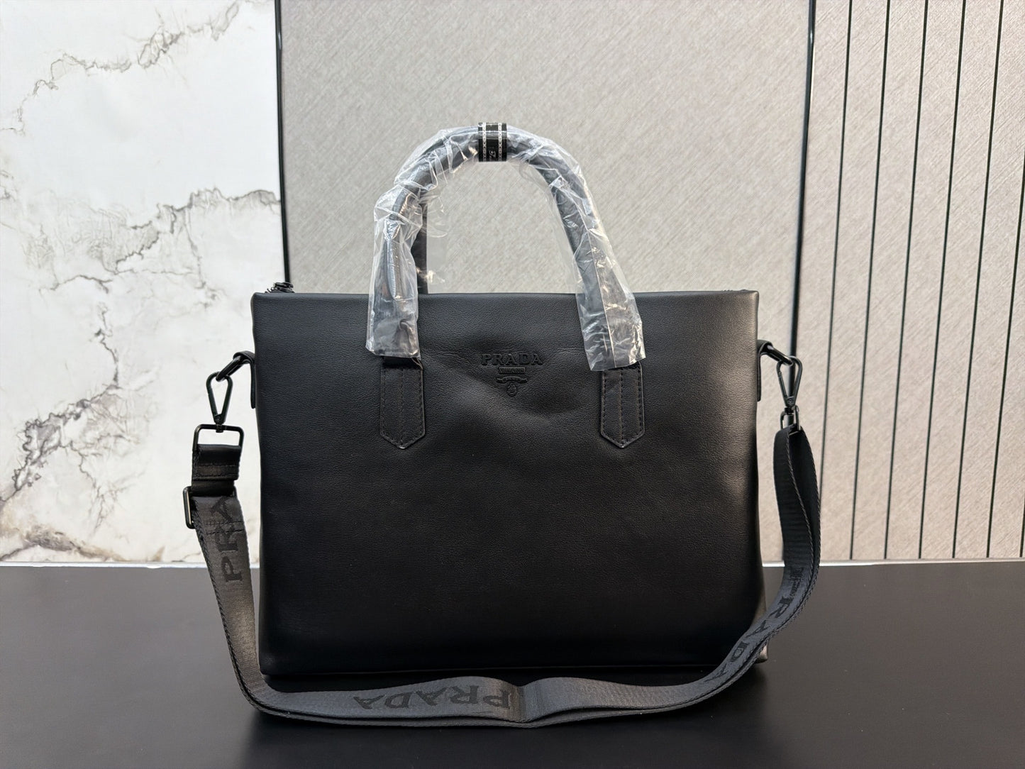 Prada Leather Briefcase