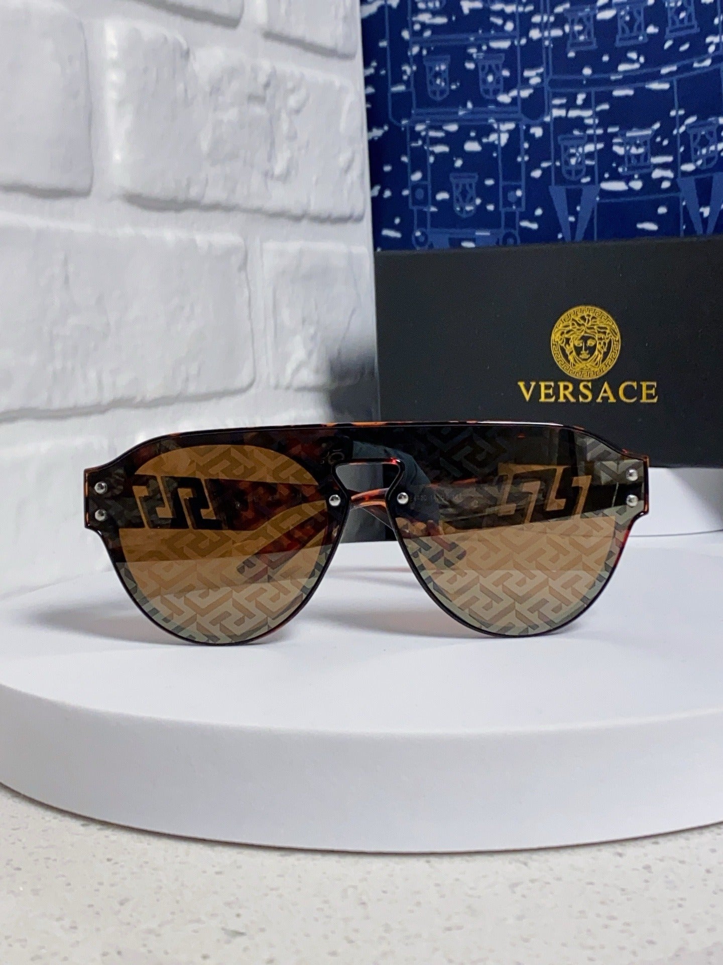 Versace Logo Sunglasses