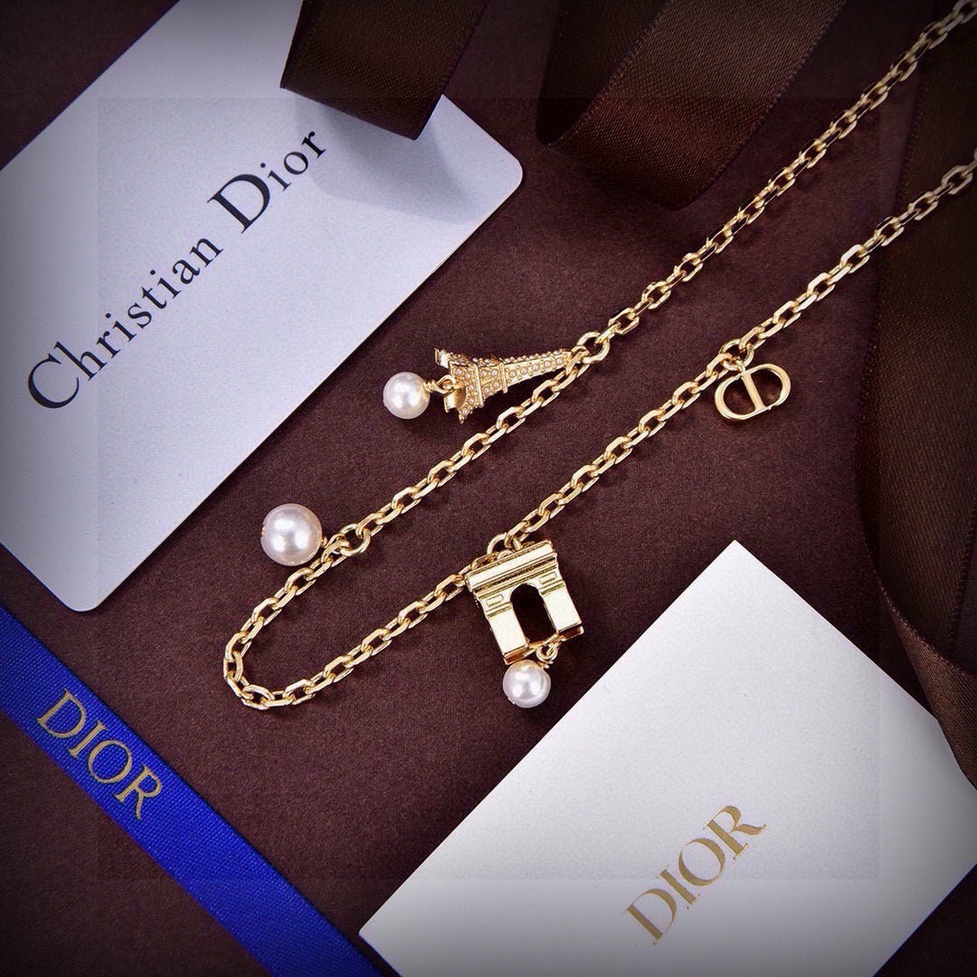 Dior Logo Necklace