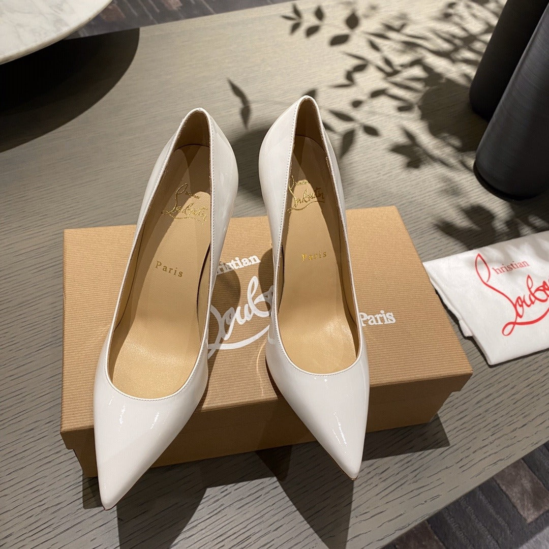 Christian Louboutin Lambskin Leather Heels