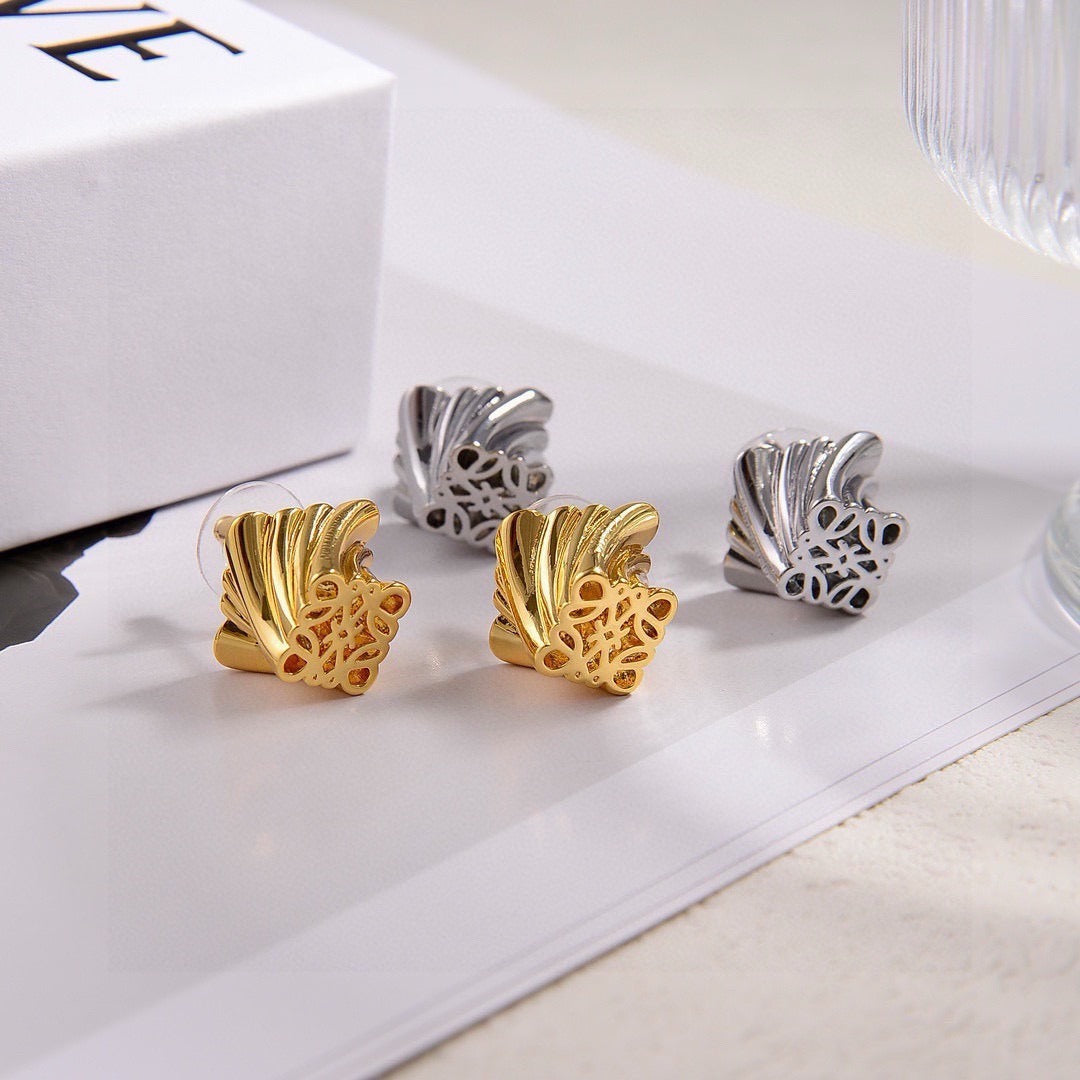 Loewe Logo Earrings