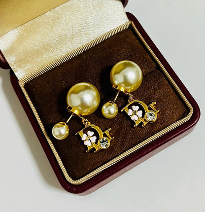 Dior Logo Earrings