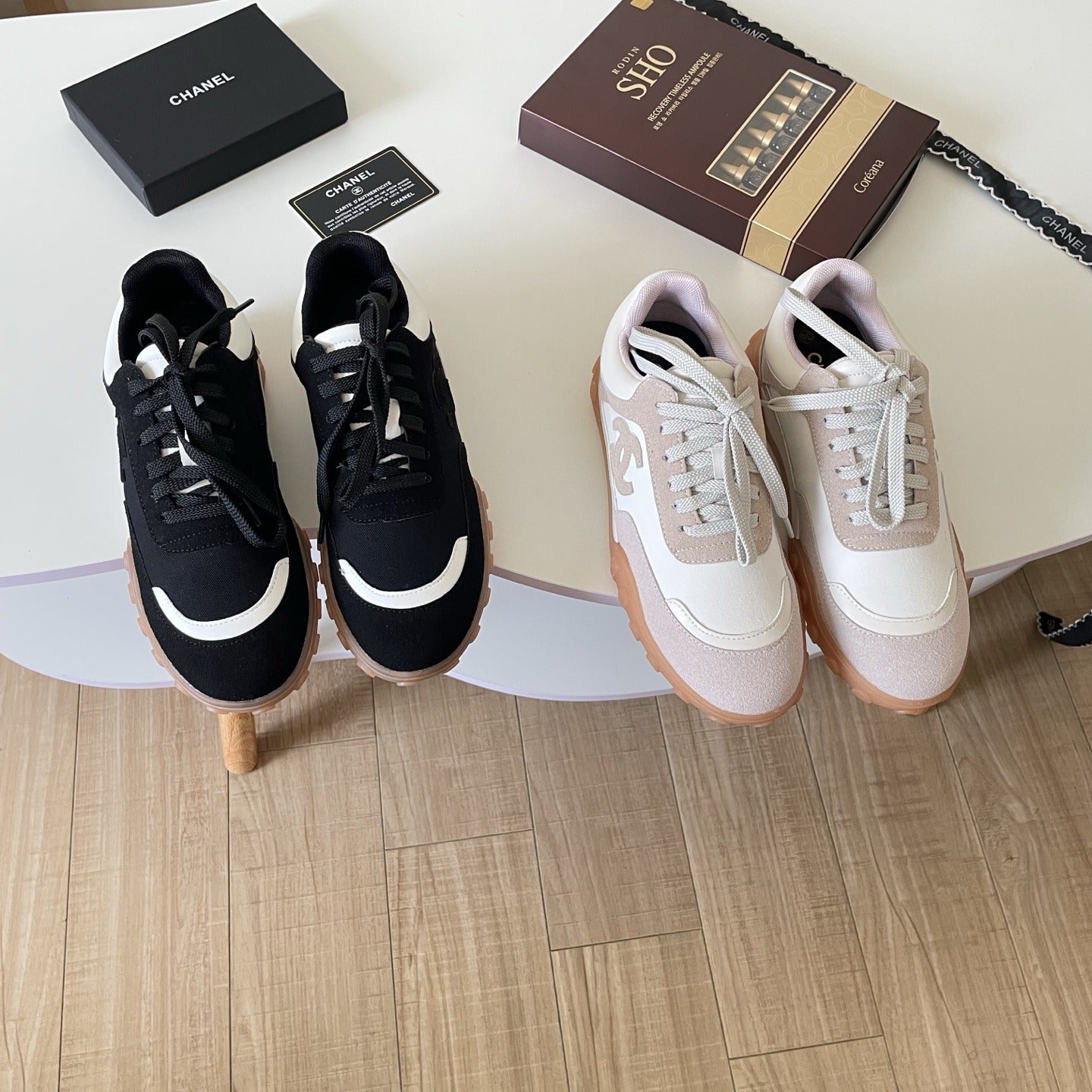 Chanel Leather Sneakers