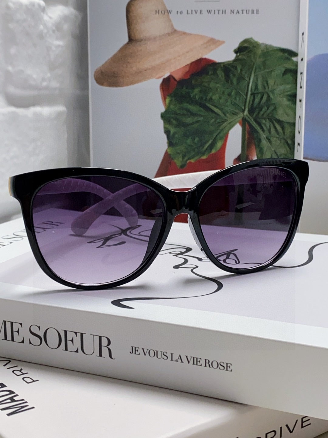 Chanel Logo Sunglasses