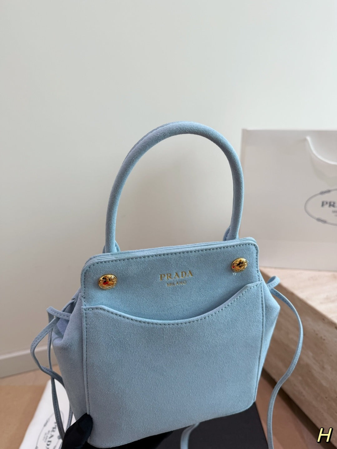 Prada Suede Handbag
