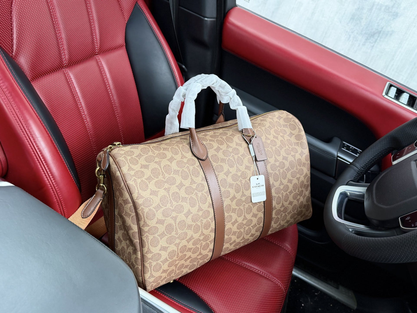 Coach Logo Travel Bag