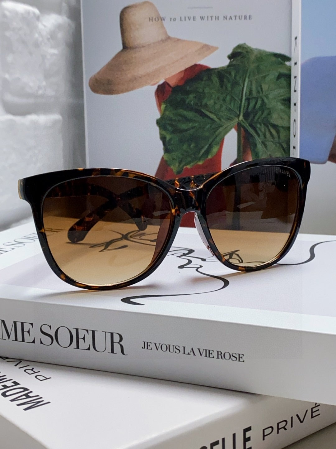 Chanel Logo Sunglasses