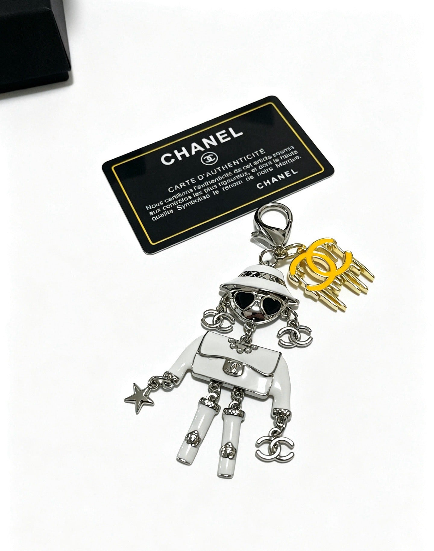Chanel Vintage-Finish Keychain
