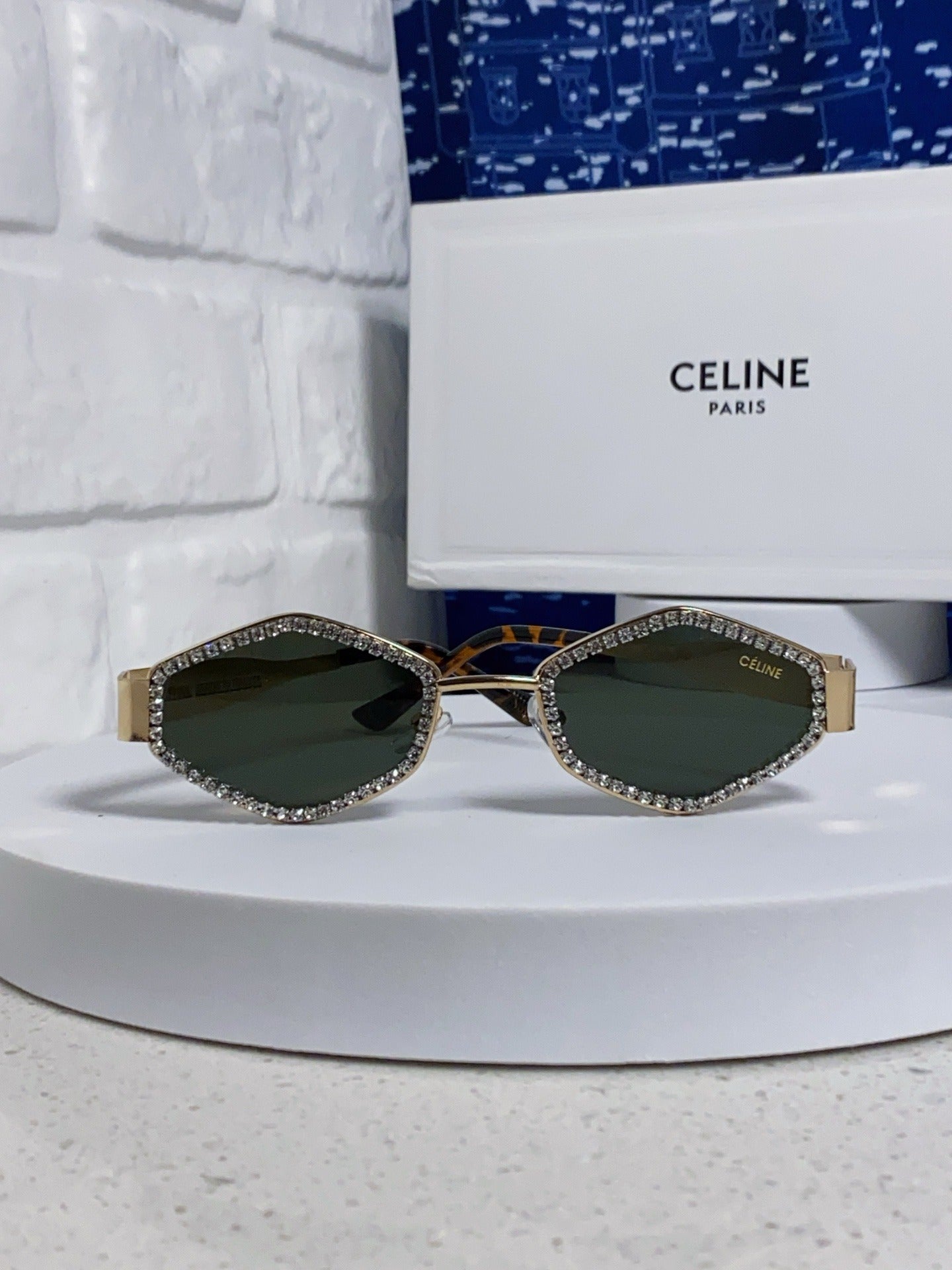 Celine Vintage-Finish Sunglasses