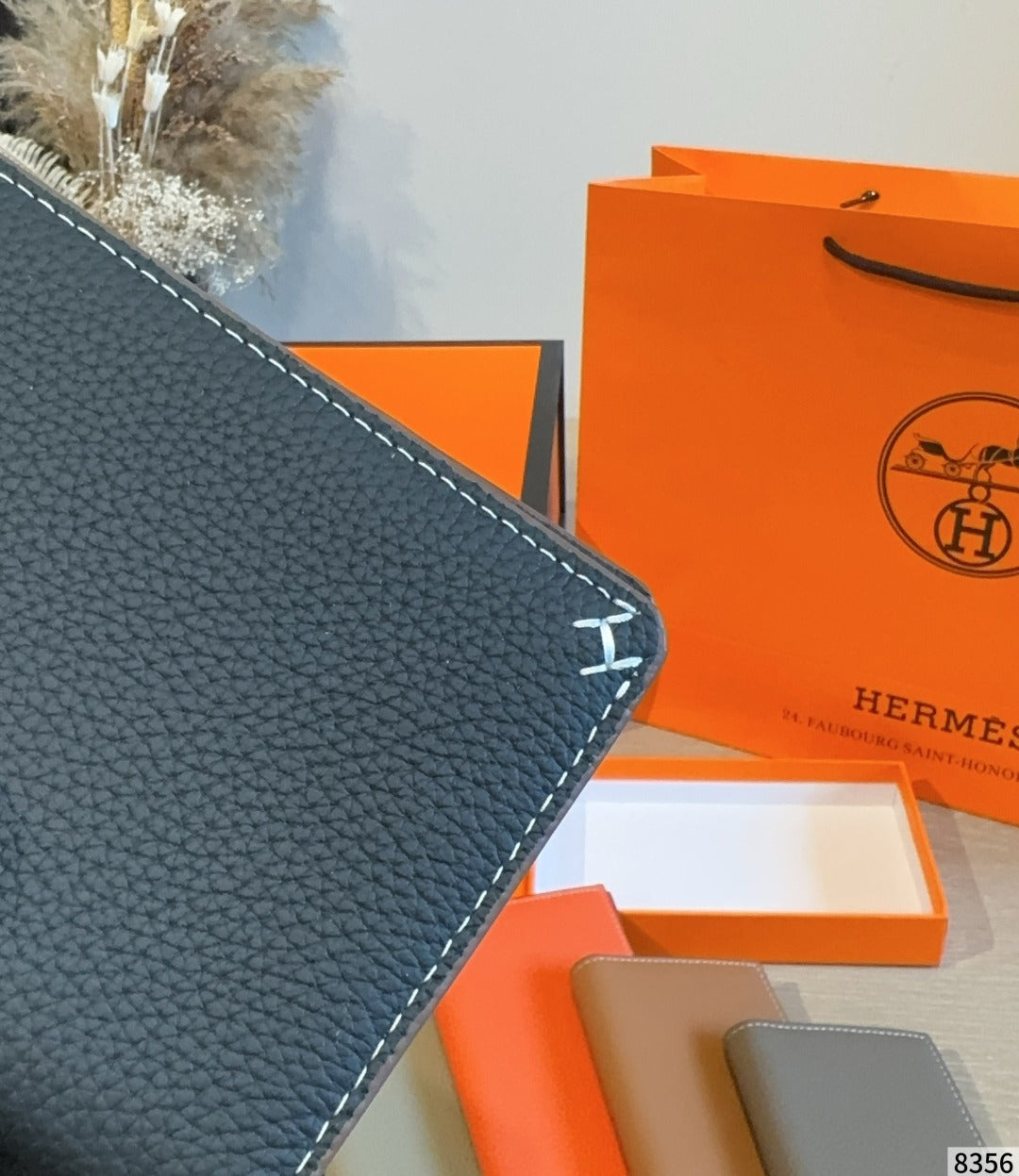 Hermes White Wallet