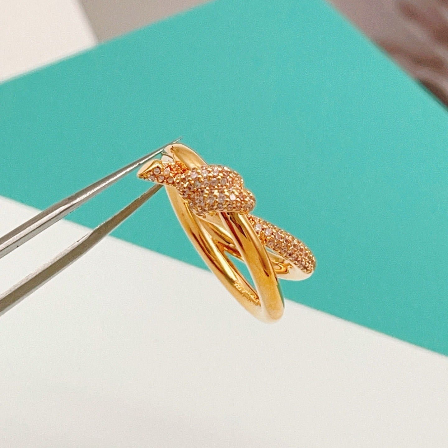 Tiffany & Co. Brass Knot Ring