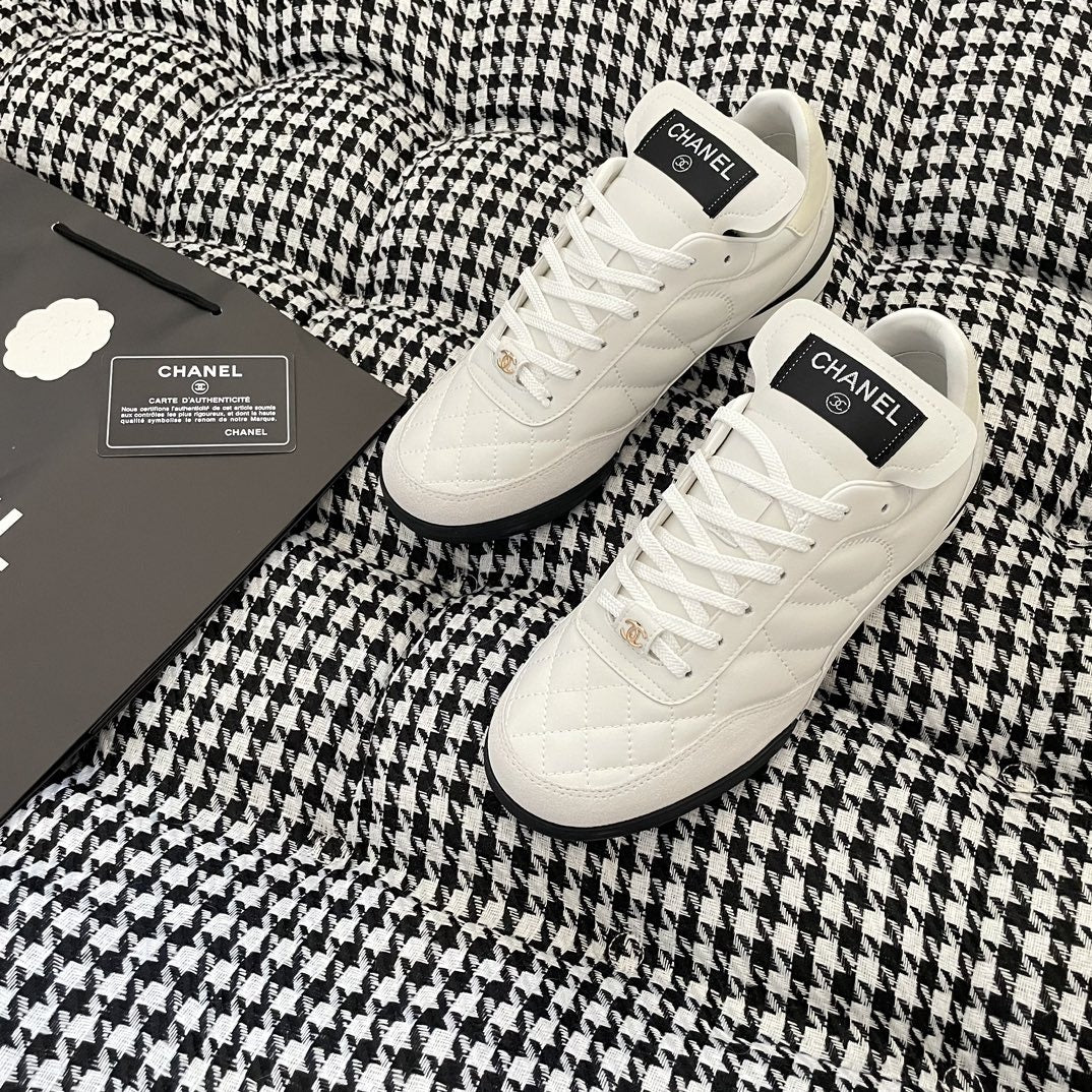 Chanel Lambskin Leather Shoes