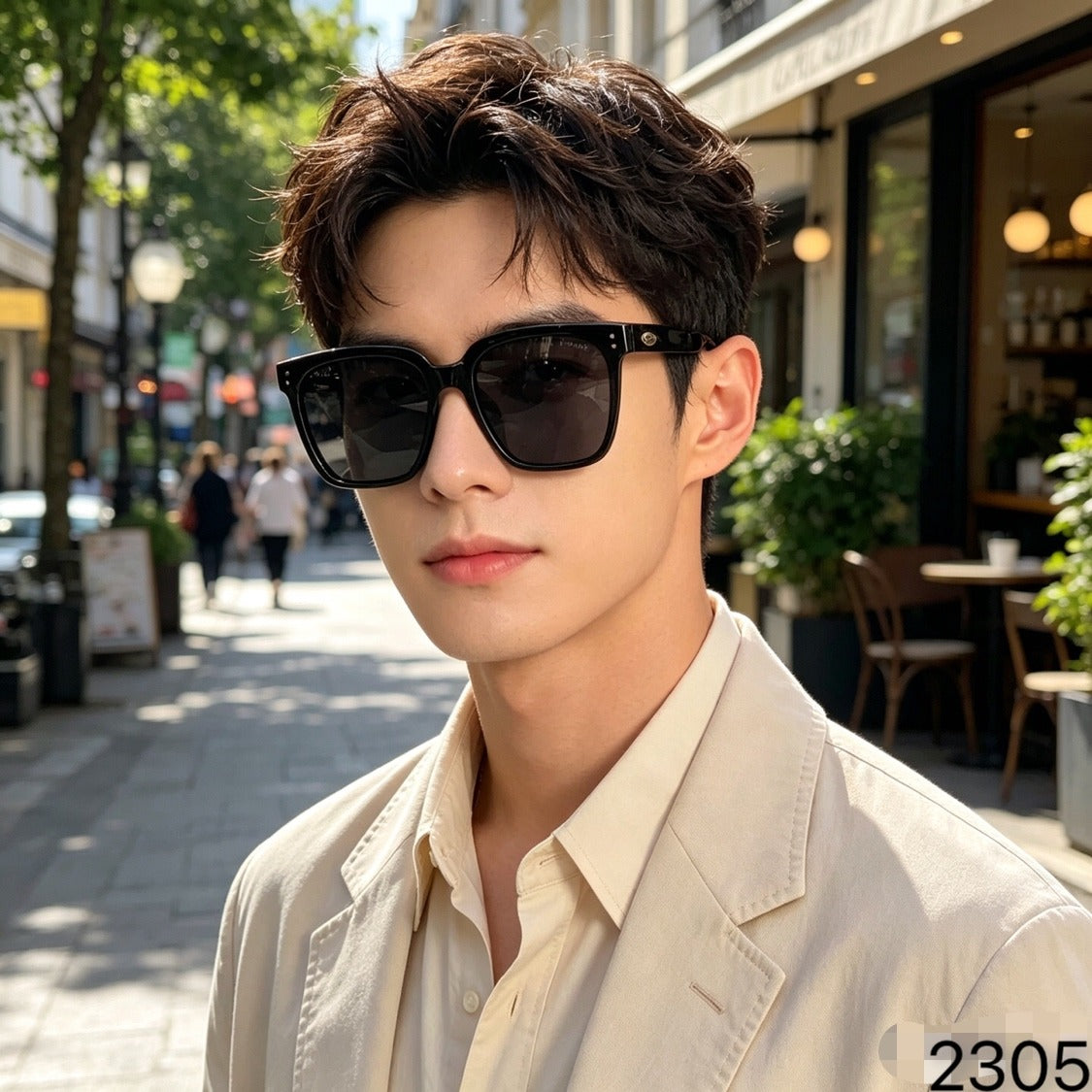 Chanel Vintage-Finish Sunglasses