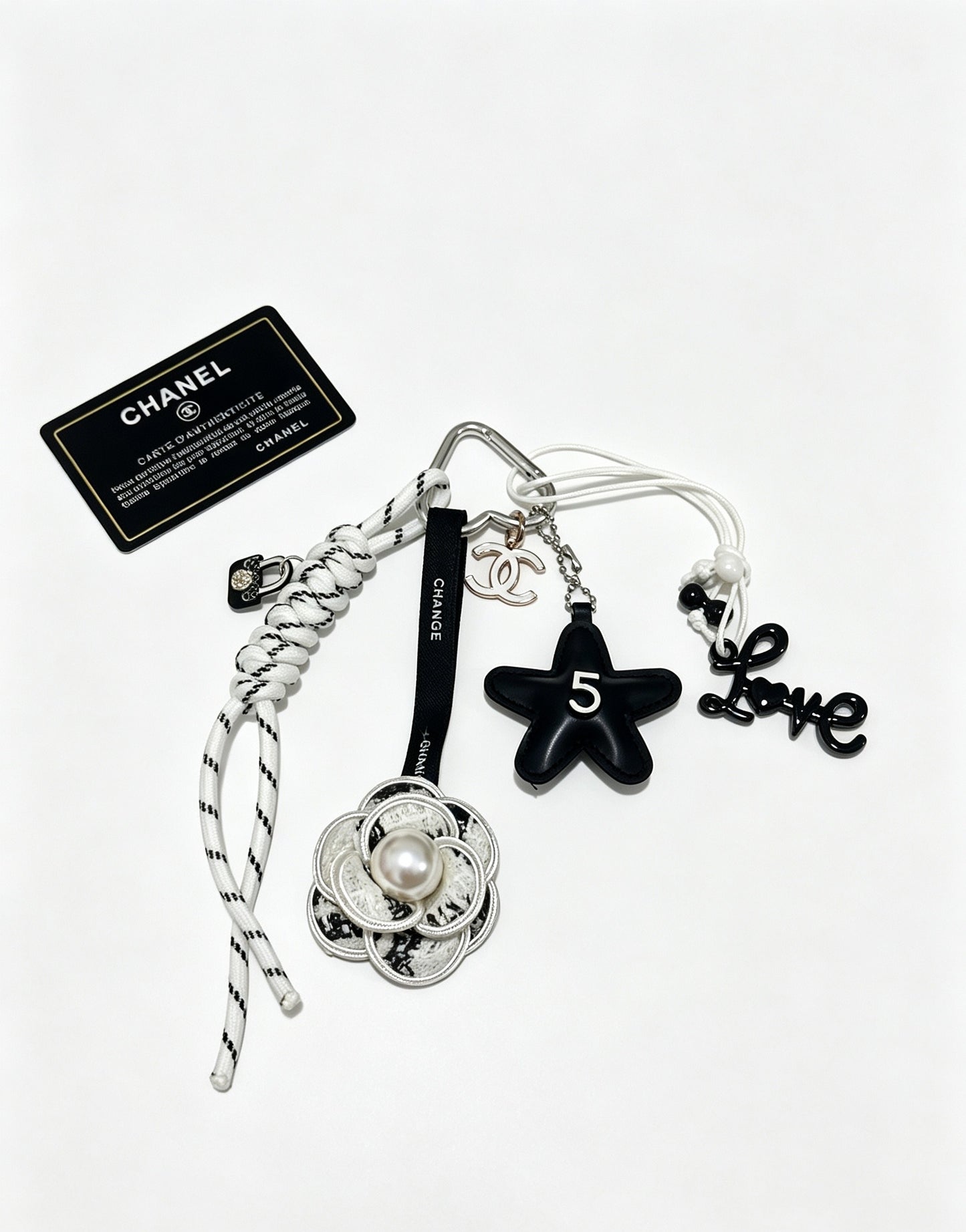 Chanel Vintage-Finish Keychain