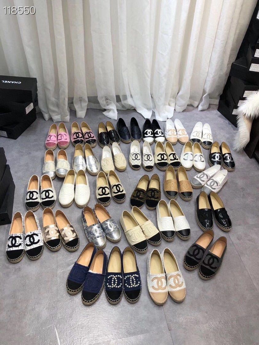 Chanel Canvas Shoes