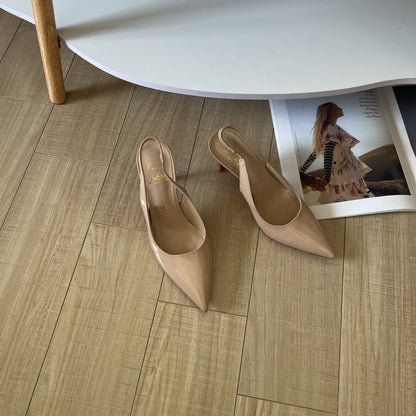 Christian Louboutin Lambskin Leather Heels