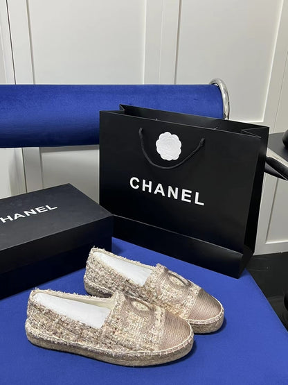 Chanel Canvas Shoes