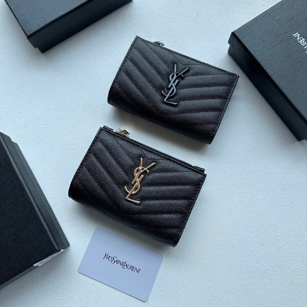 Saint Laurent Leather Wallet