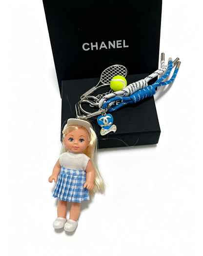 Chanel Vintage-Finish Keychain