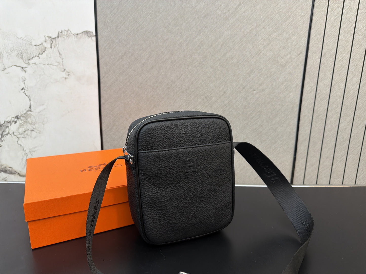 Hermes Leather Shoulder Bag