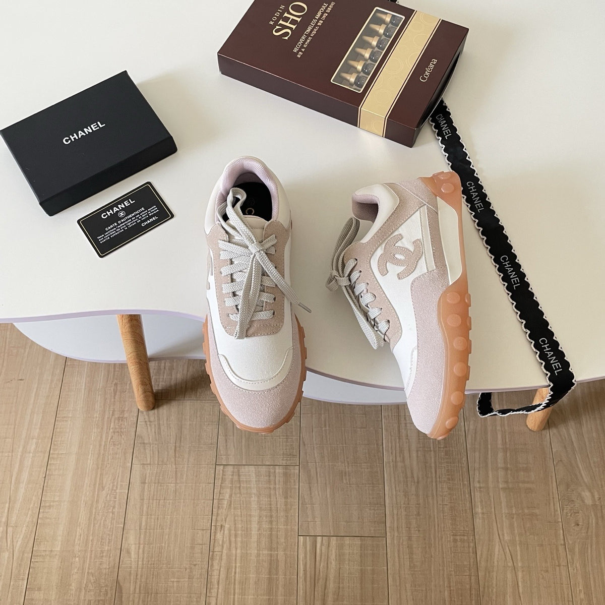 Chanel Leather Sneakers