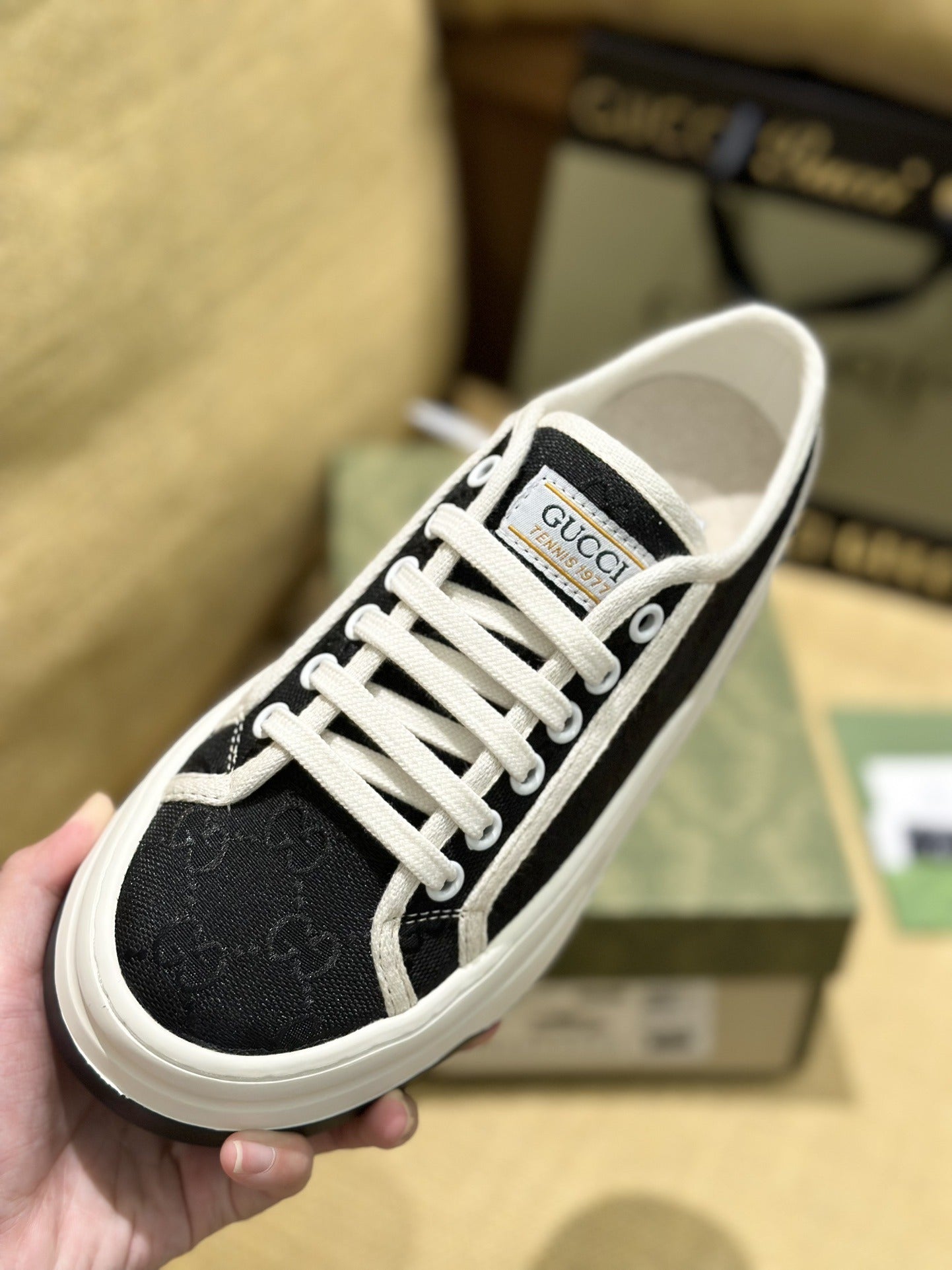 Gucci Canvas Canvas Shoes