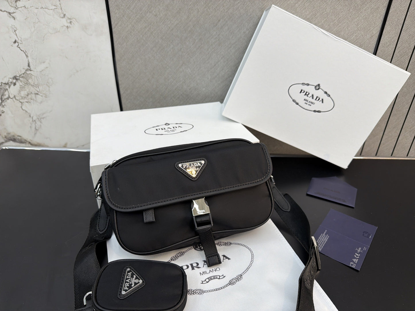 Prada Nylon Shoulder Bag
