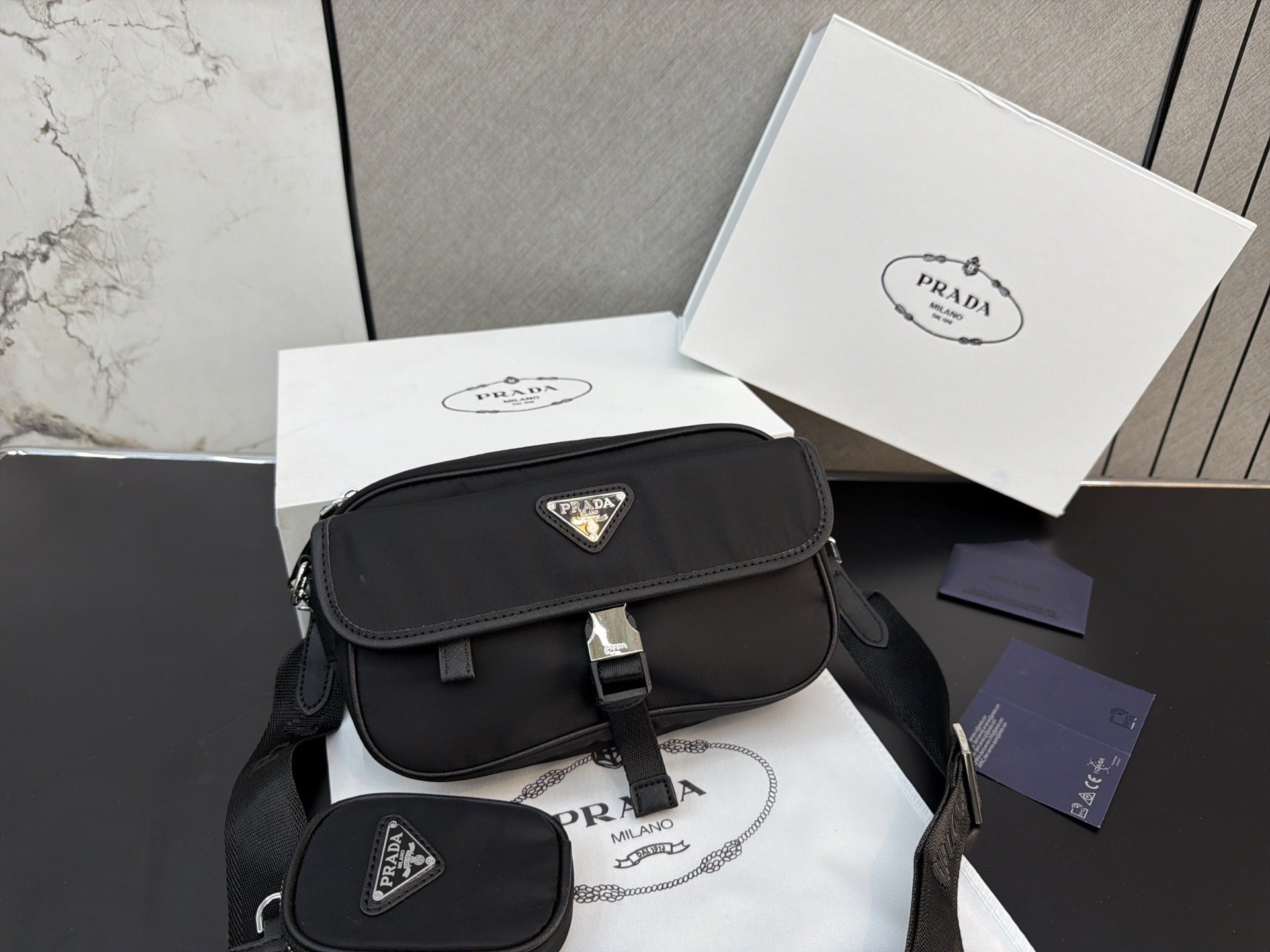 Prada Nylon Shoulder Bag