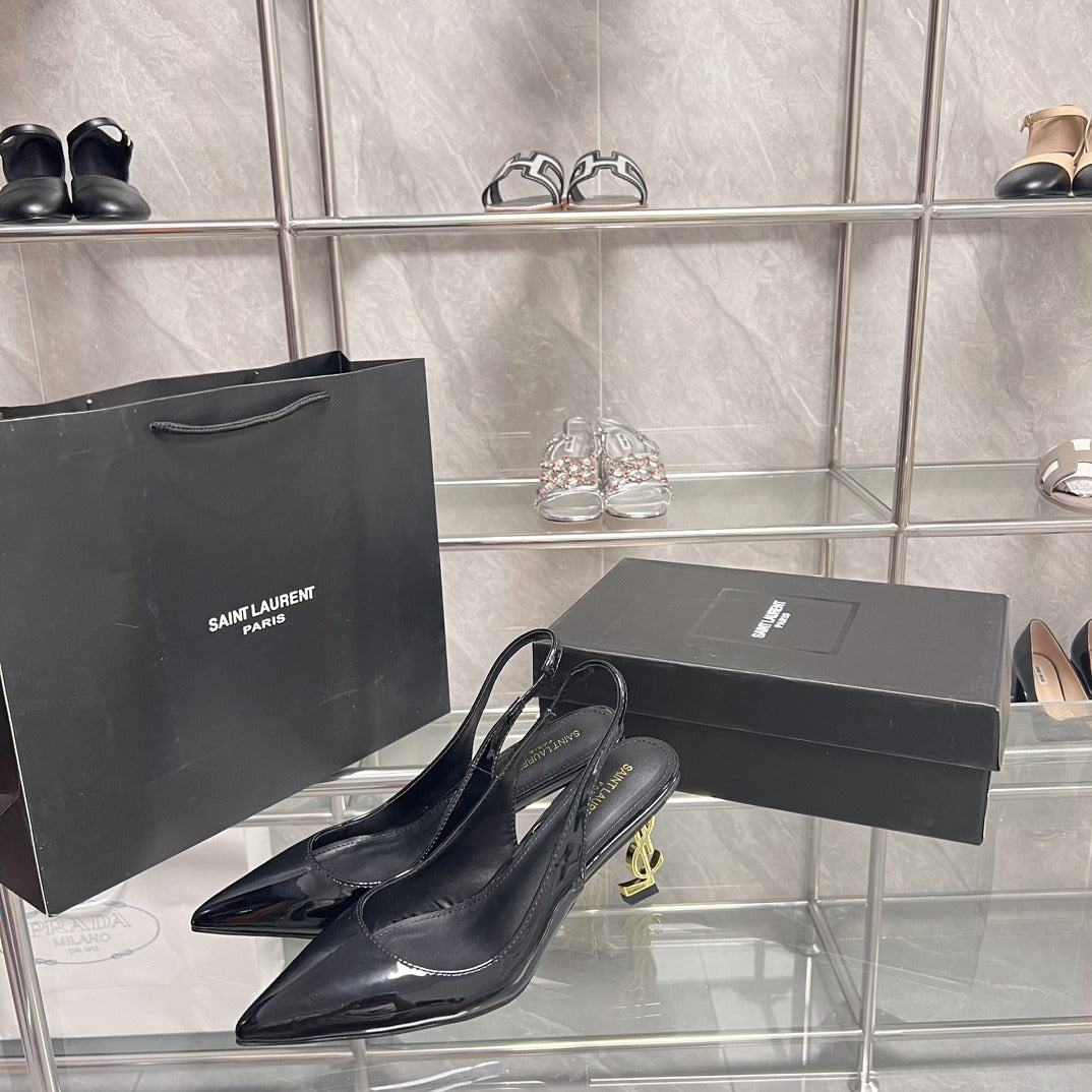 Saint Laurent Leather Heels