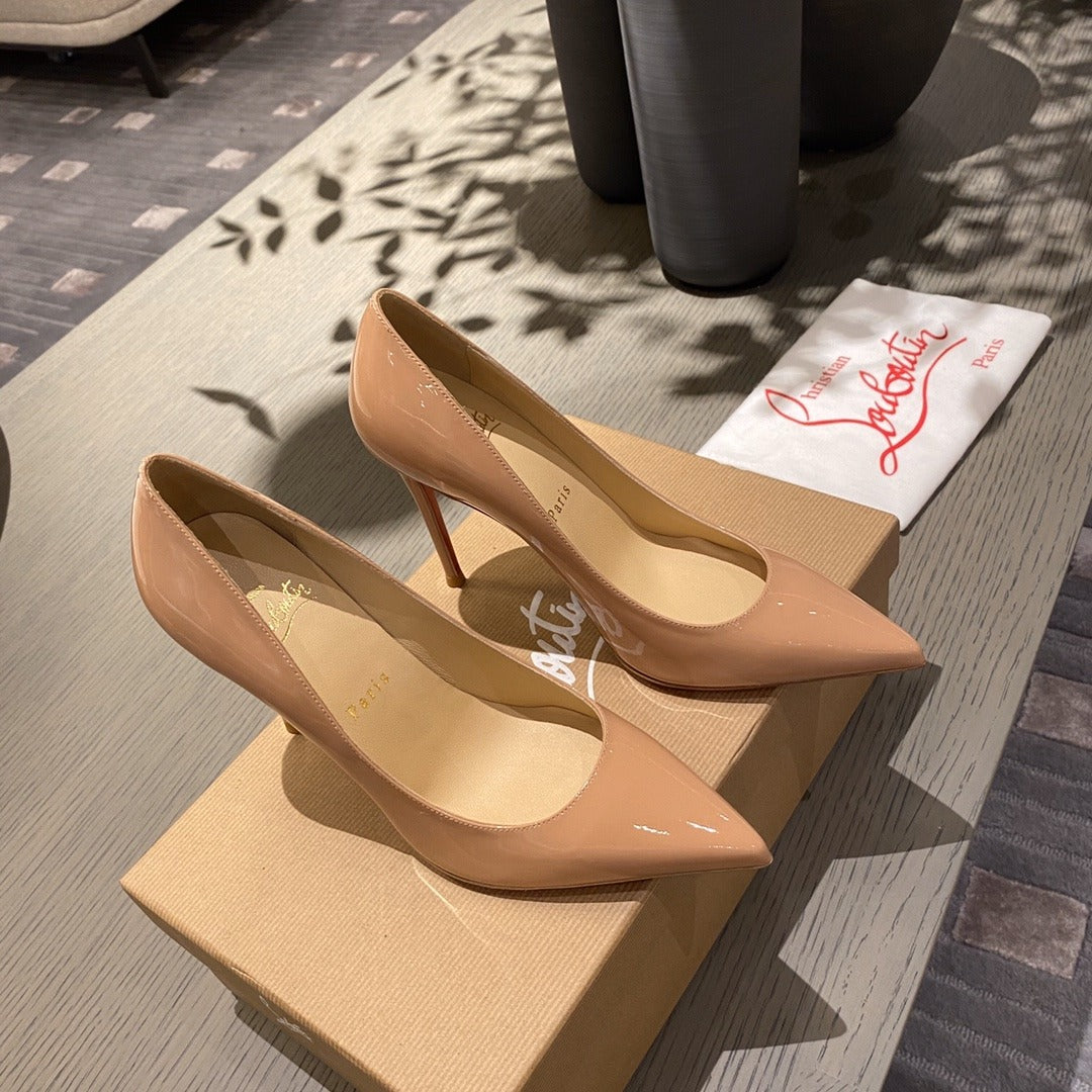 Christian Louboutin Lambskin Leather Heels