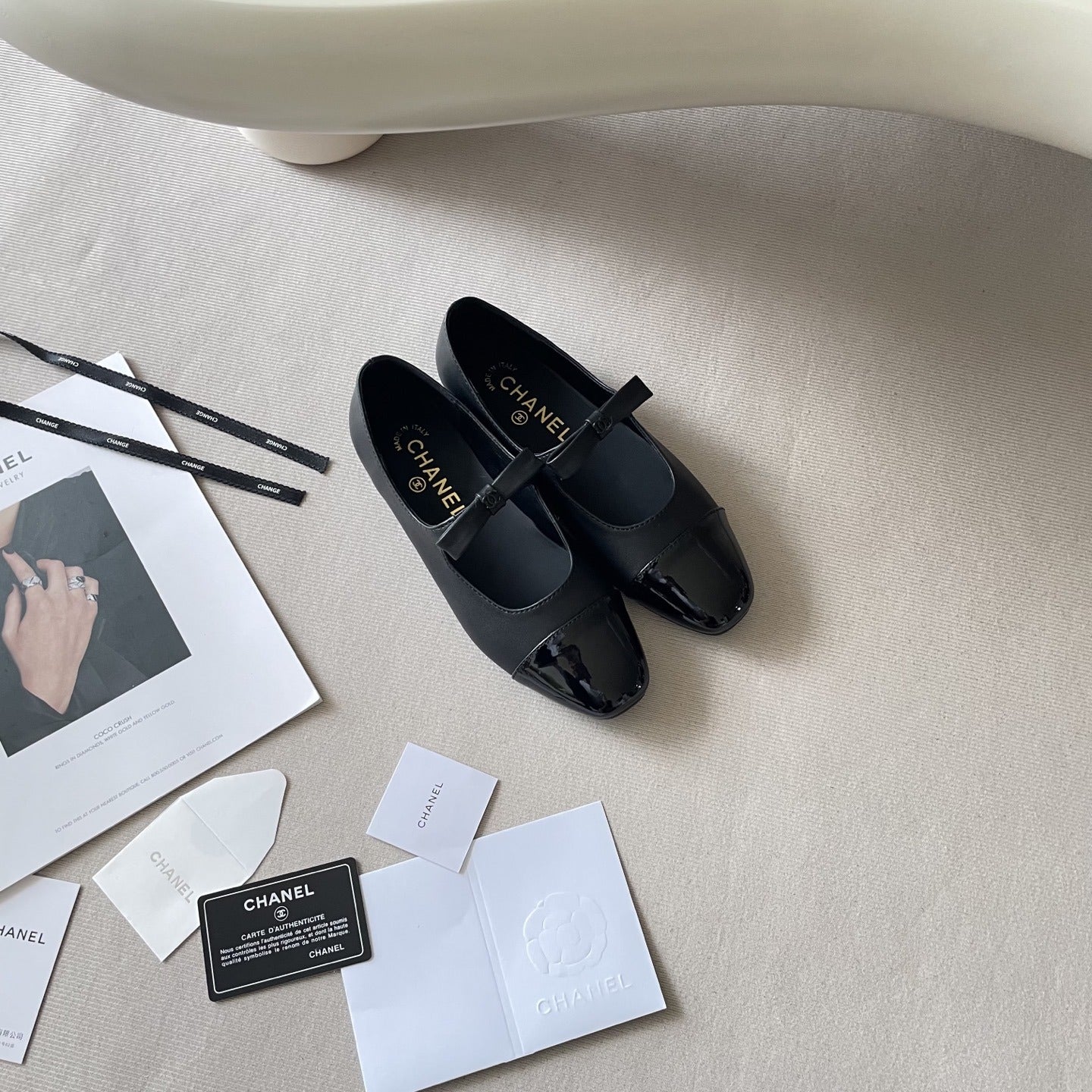 Chanel Leather Square Toe Shoes