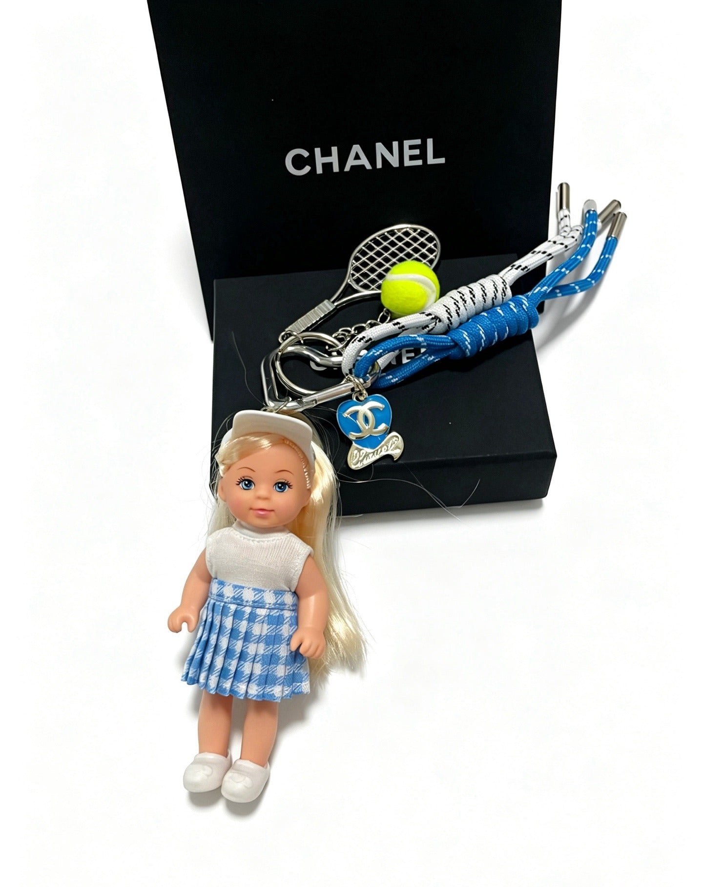 Chanel Vintage-Finish Keychain
