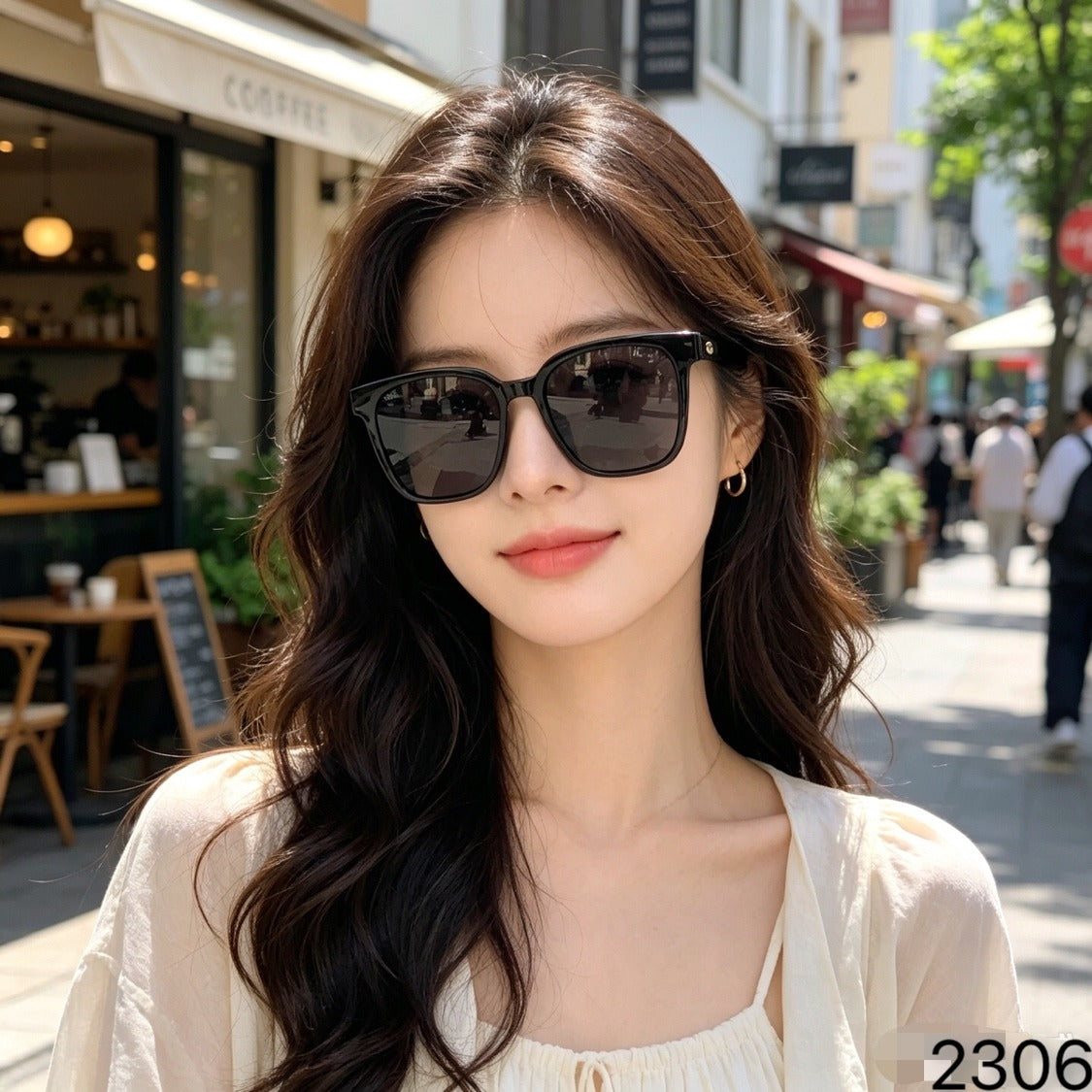 Chanel Vintage-Finish Sunglasses