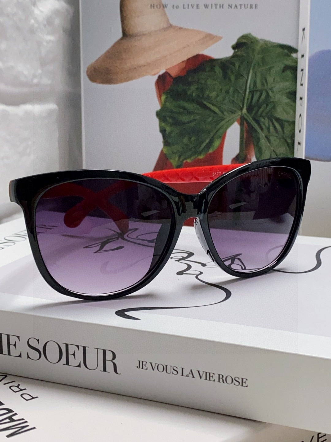 Chanel Logo Sunglasses