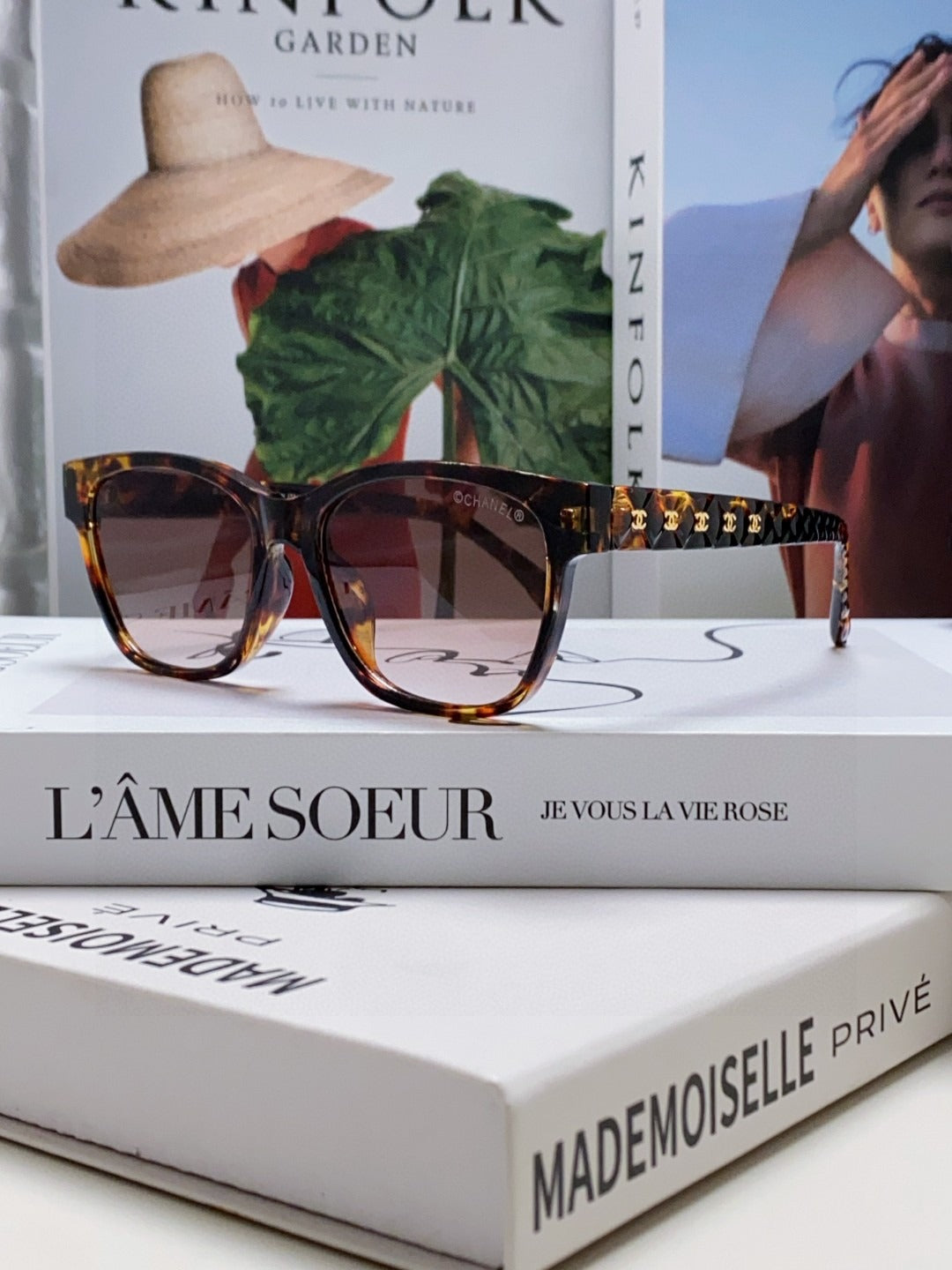 Chanel Logo Sunglasses