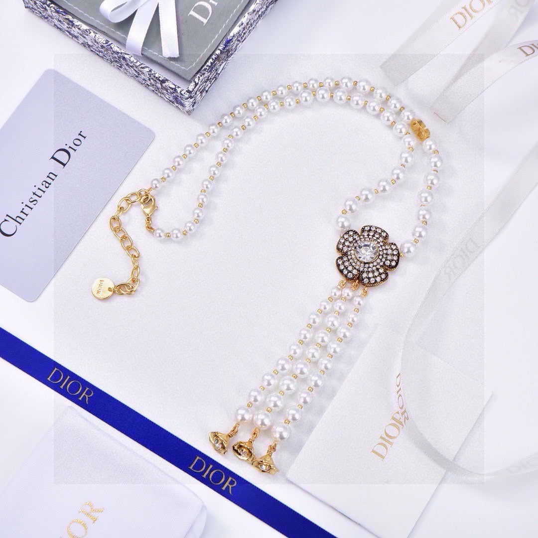 Dior Brass Necklace